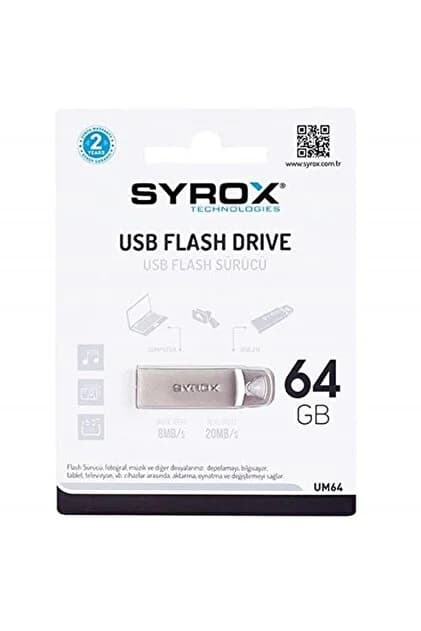 SYROX USB FLASH DRİVE 64GB